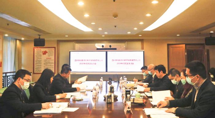 集团向导督导皇家国际立异公司2020年向导干部民主生涯会