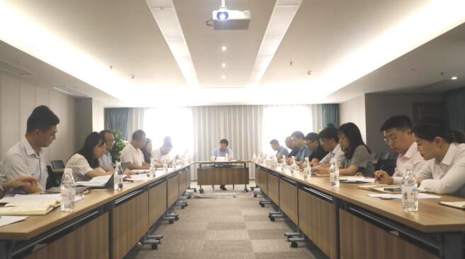 皇家国际集团检查指导组到立异公司开展党史学习教育暨党建半年岁情检查