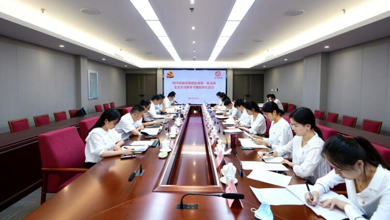 皇家国际集团党委书记、董事长任丁加入总部第一党支部党史学习教育专题组织生涯会