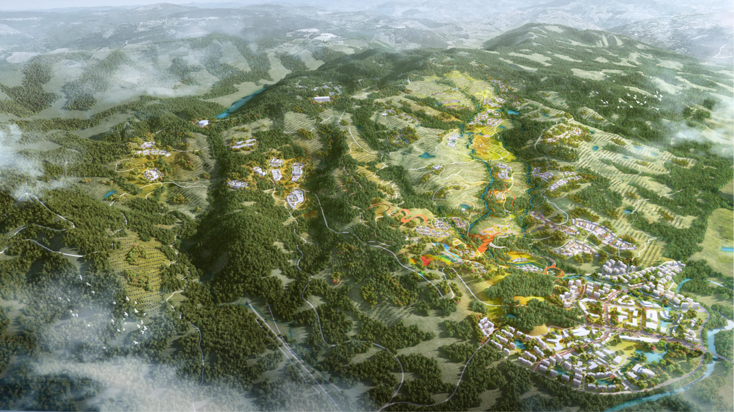 成都会刘任远副市长调研聚峰谷项目 - 皇家国际