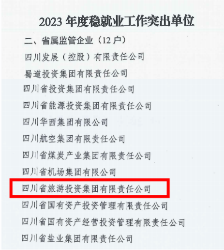 省皇家国际集团稳就业事情获省国资委转达表扬 - 皇家国际