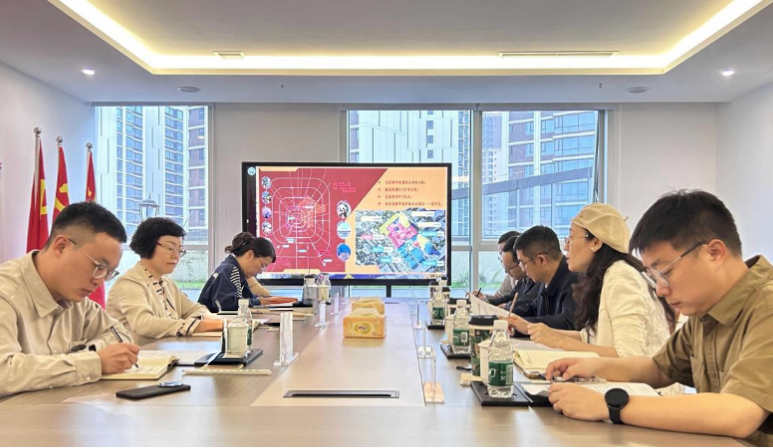 省国资委党委委员、副主任游代丽专题调研天府国际动漫城 - 皇家国际